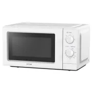 Microondas 20L 700W con luz LED y plato giratorio HTW