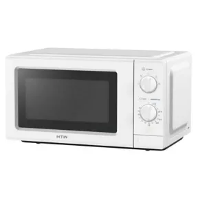 Microondas 20L 700W con luz LED y plato giratorio HTW