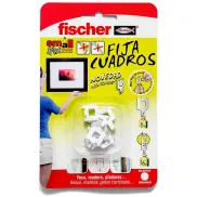 Ganchos Reutilizables Fischer para Fijar Cuadros, hasta 8 Kg