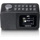 Despertador Lenco DAB+/FM con pantalla 2,4"