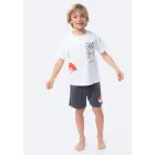 Pijama de niño Pokémon: pantalón y camiseta set