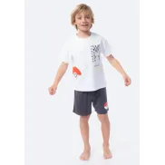 Pijama de niño Pokémon: pantalón y camiseta set