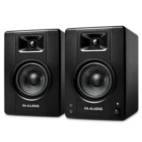 Monitores de Estudio M-AUDIO BX4 para Producción Musical
