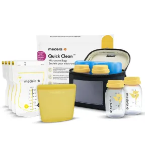 Nevera, Biberones y Bolsas: Kit de Almacenamiento Medela