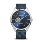 Reloj Bering automático hombre con esfera Open Heart azul