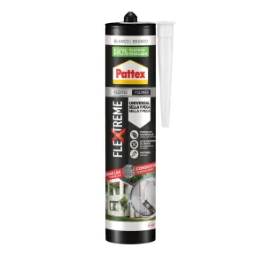 Adhesivo Sellador Universal Pattex Flextreme, 280 ml, Blanco