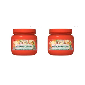 Mascarilla Capilar Garnier Fructis Adiós Daños, 320ml (2u)
