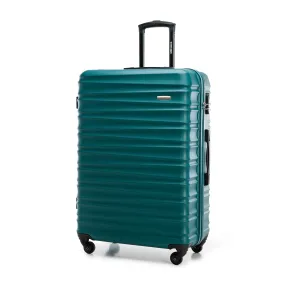 Maleta WITTCHEN Groove Line Verde 4 Ruedas 360°