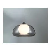Lámpara colgante LED negra o blanca