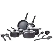 Juego de 15 utensilios de cocina antiadherentes, Amazon Basics