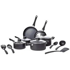 Juego de 15 utensilios de cocina antiadherentes, Amazon Basics
