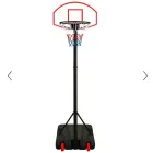 Canasta de baloncesto exterior 1,80-2,1m acero reforzado