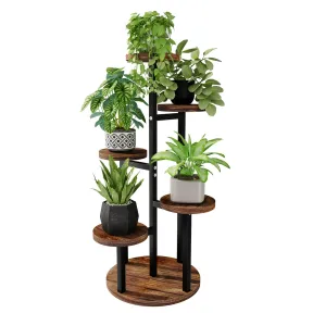 Estantería de Madera para Plantas Resistente a la Intemperie