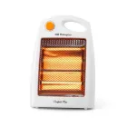 Calefactor Orbegozo BP 5007, 800 W, 2 barras de cuarzo