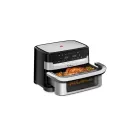 Freidora Moulinex Dual Easy Fry Flex, 9L, 7 programas, 2700W