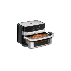 Freidora Moulinex Dual Easy Fry Flex, 9L, 7 programas, 2700W