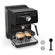 Cafetera Krups XP381810, 15 Bares, 2L, Espumador Leche