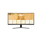 Monitor AOC CU34B3E 34" UWQHD Curvo 120Hz, Altavoces Integrados