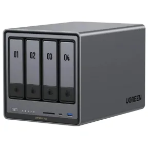 NAS DXP4800PLUS Ugreen: 112 TB, 8GB RAM, Intel, 4 Bahías