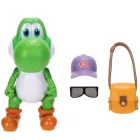 Yoshi Super Mario Galaxy con Accesorios - Figura 13 cm