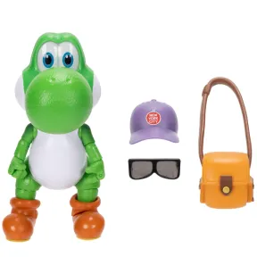 Yoshi Super Mario Galaxy con Accesorios - Figura 13 cm
