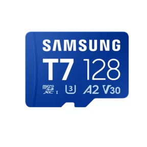 Samsung T7 - Tarjeta Micro SDXC 128 GB, UHS Clase 3