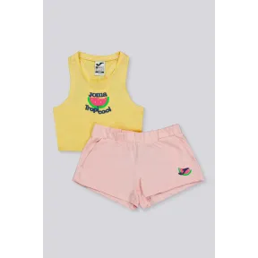 Conjunto Niña Joma de Algodón. Tallas 2, 4, 6, 8.