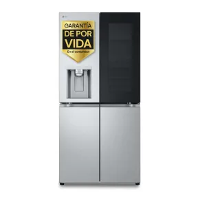 Frigorífico Combi LG InstaView, 508 L, Acero Antihuella