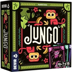 Devir Jungo: Juego de cartas portátil y divertido