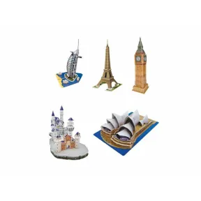 Famosos Edificios en Puzle 3D
