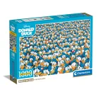 Puzzle Imposible de 1000 Piezas de Donald Duck - Clementoni