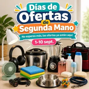Segunda Oportunidad: Ofertas del 1 al 10 de Septiembre