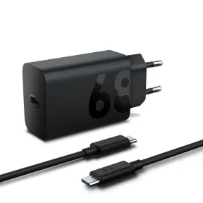 Cargador USB-C de 68 W de Lenovo con protección y cable de 1.5 m