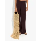 Bolso de rafia y bambú ecológico