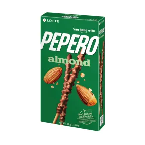 Barritas de Chocolate Galleta Almendra LOTTE Pepero 32g