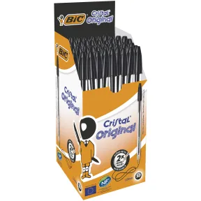 Bolígrafo negro Bic