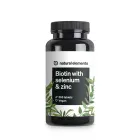 Pastillas veganas de Biotina, Zinc y Selenio para cabello