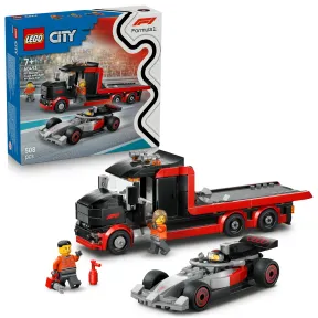 Exposición de camión F1 de Lego