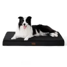 Cama Negra Desenfundable y Lavable para Perros 91 x 69 cm