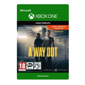 Código de descarga para A Way Out Standard | Xbox One