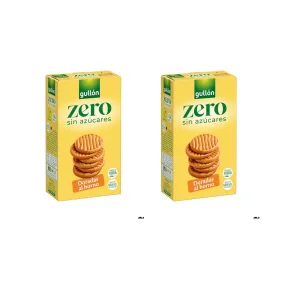 Galleta Dorada sin Azúcar Gullón, 330g, 2 Unidades