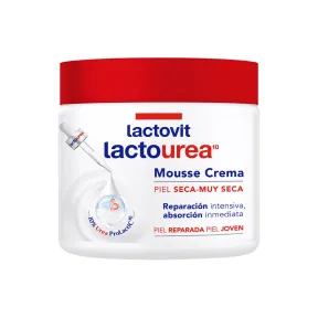 Mousse Crema Reparadora Lactovit 72H Lactourea 400 ml