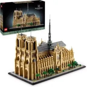 Notre Dame de París en Lego: 4383 piezas de arquitectura