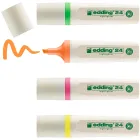 Marcador fluorescente Eding 24 EcoLine - juego de 4 colores