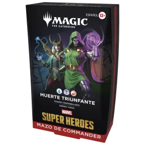 Muerte Triunfante: Mazo de Commander Marvel Super Heroes