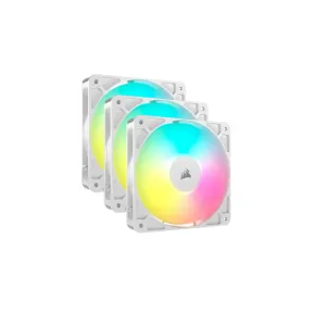 Ventilador 120mm Blanco aRGB Corsair RS120 (Pack de 3)