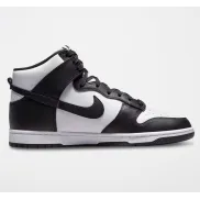 Zapatillas Nike Dunk High Retro de piel - Negro y blanco