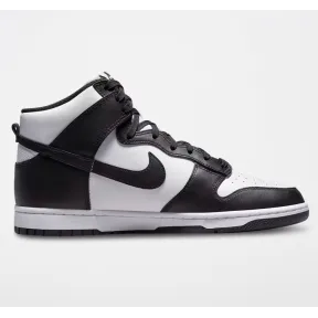 Zapatillas Nike Dunk High Retro de piel - Negro y blanco