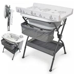 Bañera Cambiador Plegable 2 en 1 Twinly Bubbly en Colores