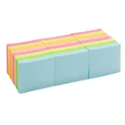 Mininotas Adhesivas Amazon Basics, 24 Blocs Colores 3,5x5cm